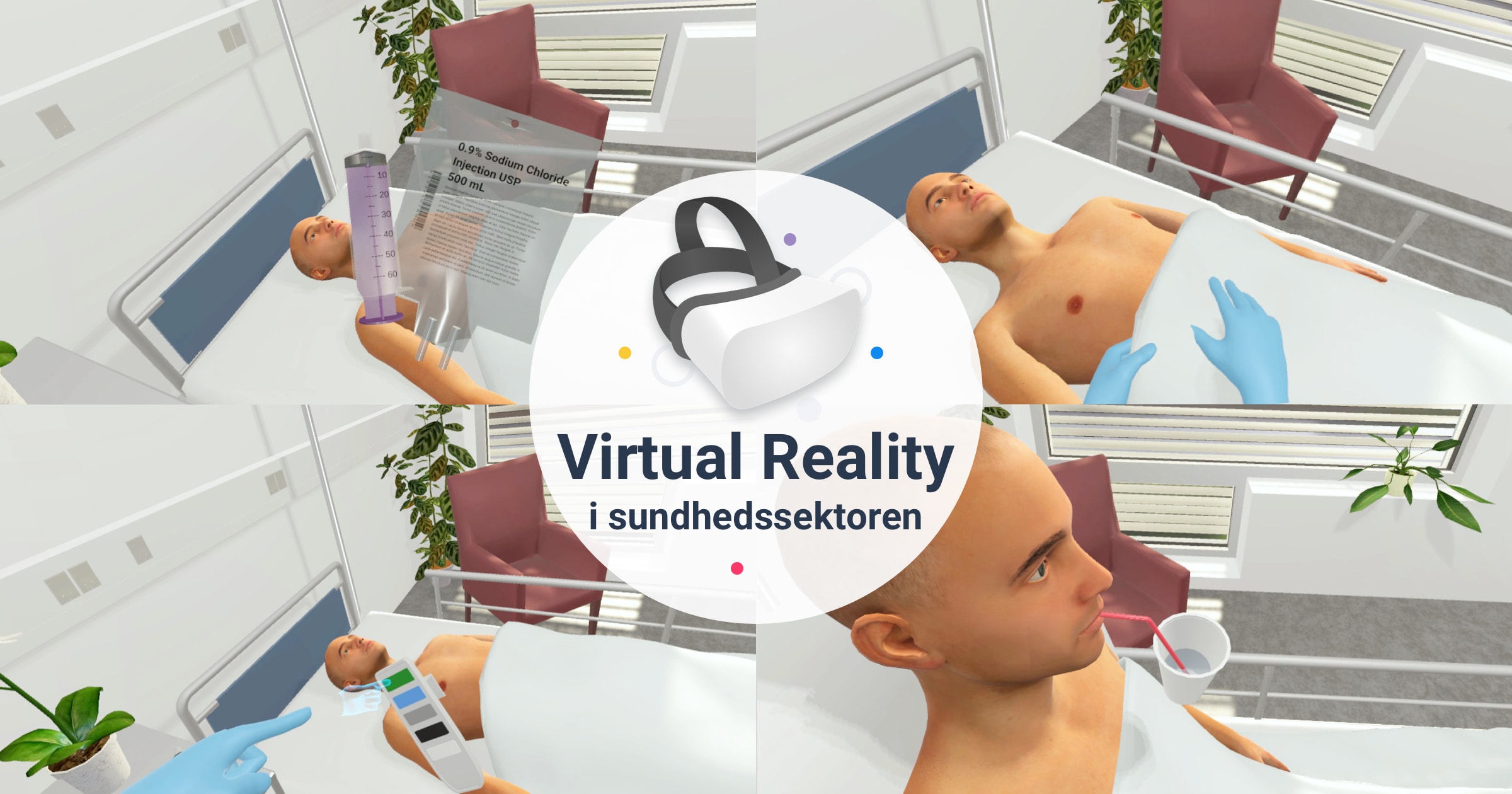 Hvorfor Virtual Reality er som skabt til Sundhedssektoren?